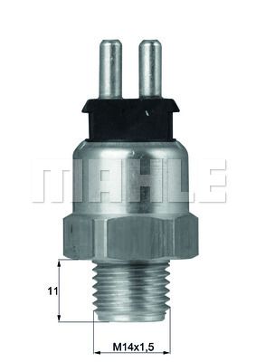 WILMINK GROUP temperatūros jungiklis, radiatoriaus ventiliatoriu WG1266000